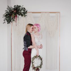 ThePaperElephant ThePaperElephantStyledLove00161 big - All the modern boho touches you love baked into this pink + red wedding shoot All the modern glam touches you love baked in this pink + red wedding shoot