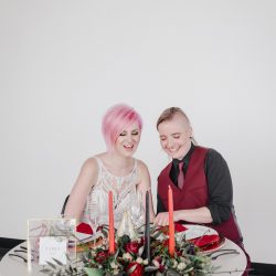 ThePaperElephant ThePaperElephantStyledLove00210 big - All the modern boho touches you love baked into this pink + red wedding shoot All the modern glam touches you love baked in this pink + red wedding shoot