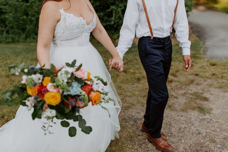 Ottenpalooza: a colorful music festival wedding 