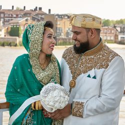 This pair got married in the same room at the groom's parents... 37 years later!