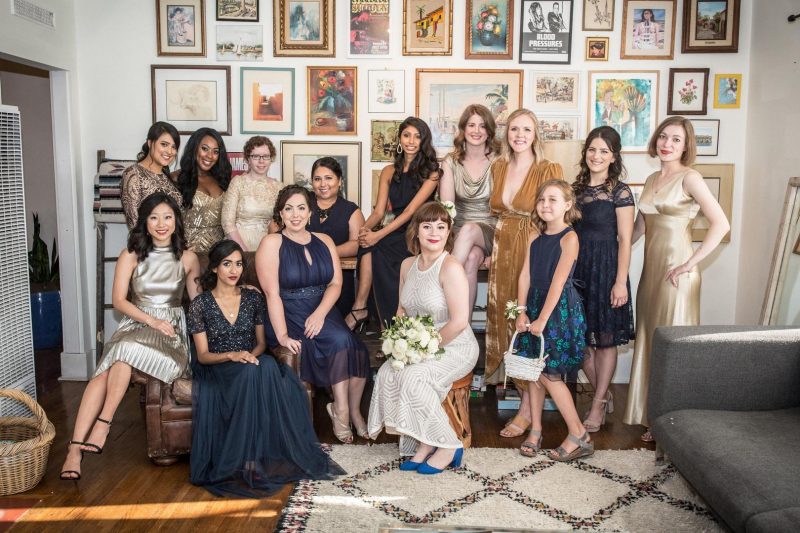 Traditional Romanian Orthodox meets LA party at this art deco wedding