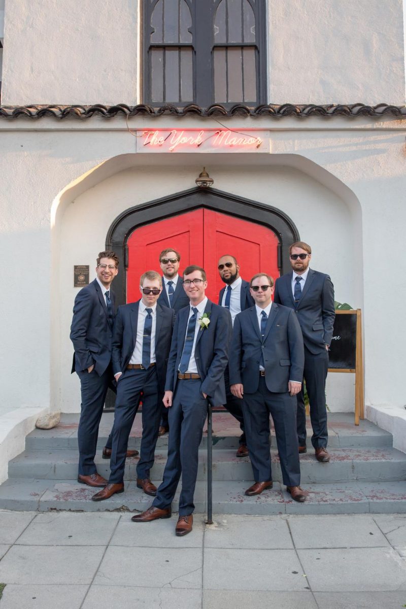 Traditional Romanian Orthodox meets LA party at this art deco wedding