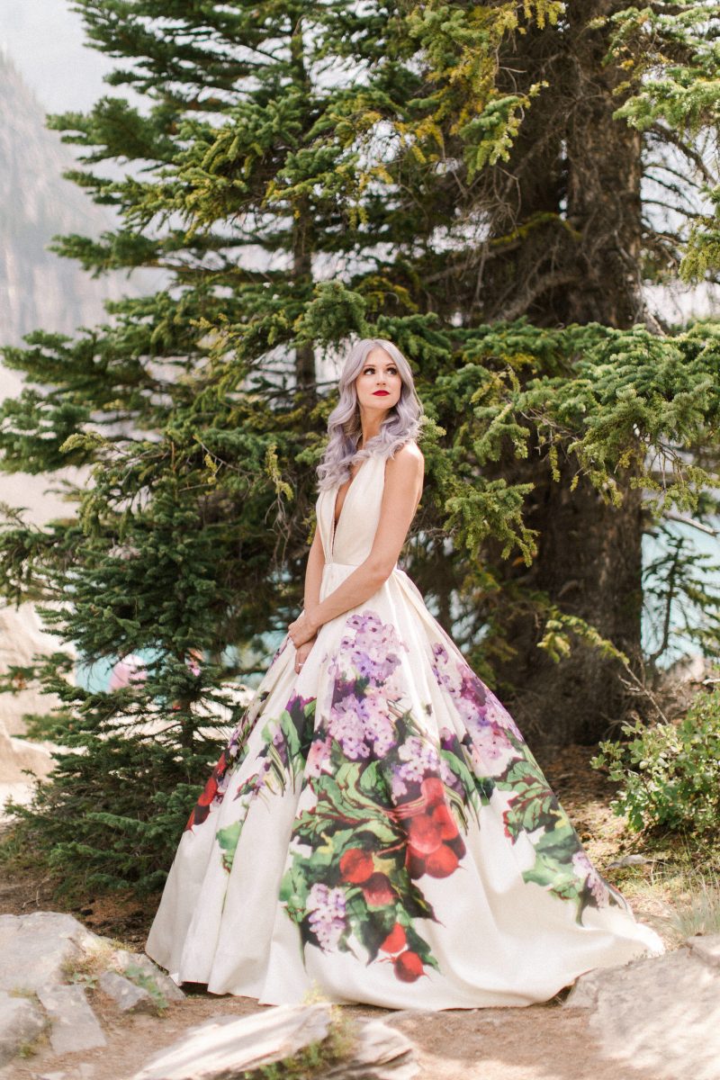 Get ready to lose you shit after seeing this Rocky Mountain radish realness wedding