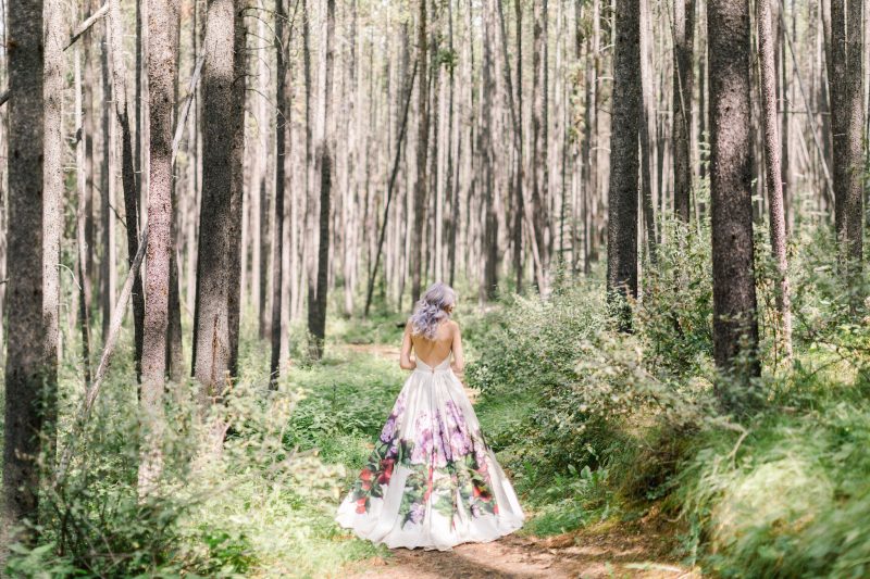Get ready to lose you shit after seeing this Rocky Mountain radish realness wedding