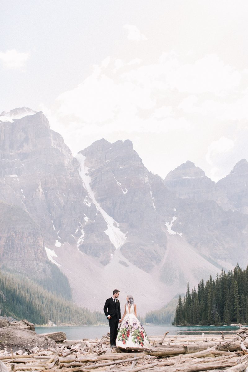 Get ready to lose you shit after seeing this Rocky Mountain radish realness wedding
