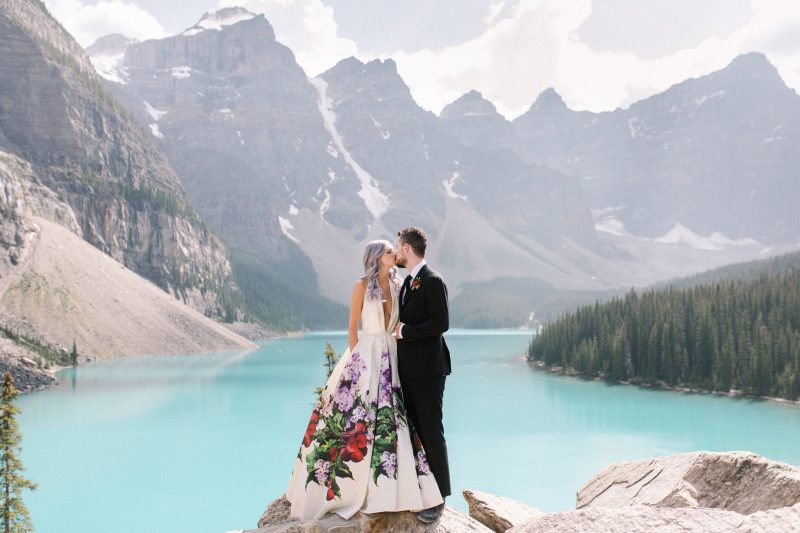 Get ready to lose you shit after seeing this Rocky Mountain radish realness wedding