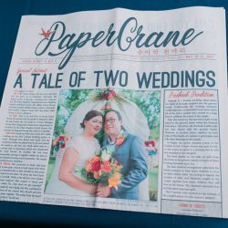 Disney O ASHTONKELLEYPHOTOGRAPHY MARRIED293 big - Happily ever campers: this summer camp wedding had a trail mix bar, camp mug favors, and Korean traditions Happily ever campers: this summer camp wedding had a trail mix bar, camp mug favors, and Korean traditions