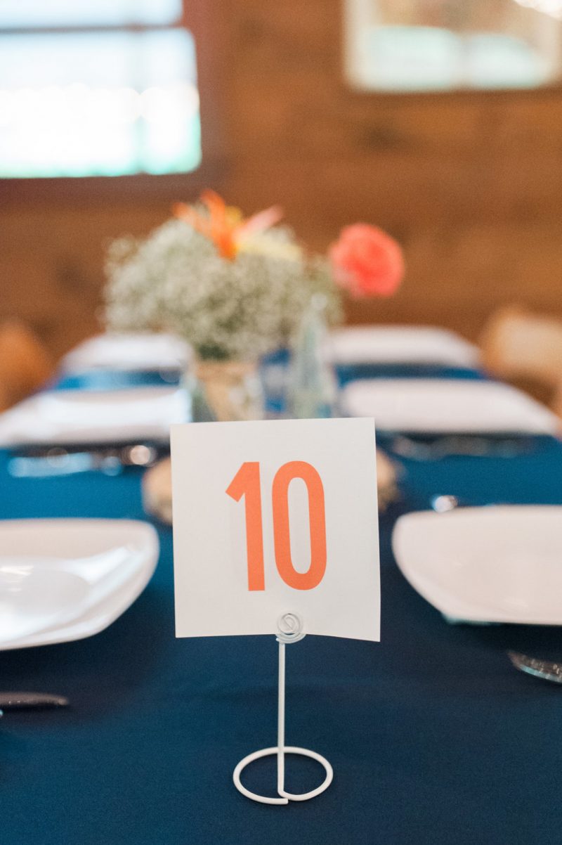 Happily ever campers: this summer camp wedding had a trail mix bar, camp mug favors, and Korean traditions