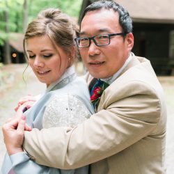 Disney O ASHTONKELLEYPHOTOGRAPHY MARRIED530 big - Happily ever campers: this summer camp wedding had a trail mix bar, camp mug favors, and Korean traditions Happily ever campers: this summer camp wedding had a trail mix bar, camp mug favors, and Korean traditions