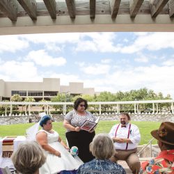 Neville Bosworth CreatrixPhotography CreatrixPhotography131of308 big - Fandoms meet classic Offbeat Bride style at this Texas sci-fi wedding Fandoms meet classic Offbeat Bride style at this Texas sci-fi wedding
