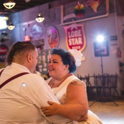 Neville Bosworth CreatrixPhotography CreatrixPhotography246of308 big - Fandoms meet classic Offbeat Bride style at this Texas sci-fi wedding Fandoms meet classic Offbeat Bride style at this Texas sci-fi wedding