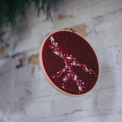 ParenthesisPhotography parenthesisphotographyanatomy00002 0 big - Anatomy meets embroidery at this creepy-stylish and moody wedding inspiration Anatomy meets embroidery at this creepy-stylish and moody wedding inspiration