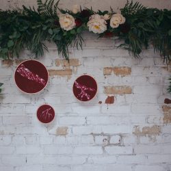ParenthesisPhotography parenthesisphotographyanatomy00003 big - Anatomy meets embroidery at this creepy-stylish and moody wedding inspiration Anatomy meets embroidery at this creepy-stylish and moody wedding inspiration