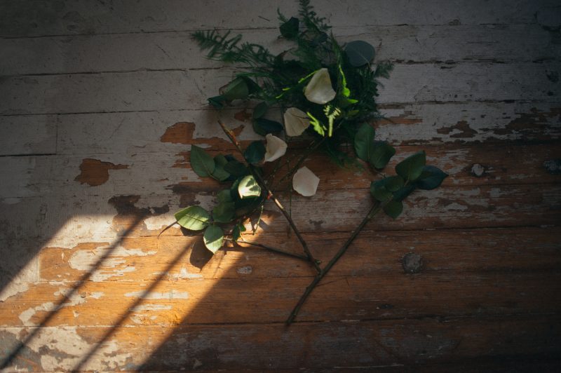 Anatomy meets embroidery at this creepy-stylish and moody wedding inspiration