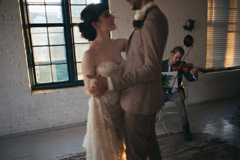 Anatomy meets embroidery at this creepy-stylish and moody wedding inspiration