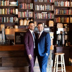 Prepare to swoon these stylish grooms and their swanky and chic wedding