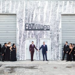 Prepare to swoon these stylish grooms and their swanky and chic wedding