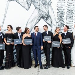 Prepare to swoon these stylish grooms and their swanky and chic wedding