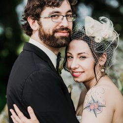 Roberts Atwell JanetHowardStudio Atwell0563 big - Land ho! Get yer sea legs for this pirate wedding in Wisconsin Pirate Wedding