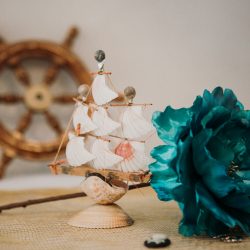 Roberts Atwell JanetHowardStudio Atwell0616 big - Land ho! Get yer sea legs for this pirate wedding in Wisconsin Pirate themed Wedding