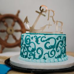 Roberts Atwell JanetHowardStudio Atwell0618 big - Land ho! Get yer sea legs for this pirate wedding in Wisconsin Pirate themed Wedding