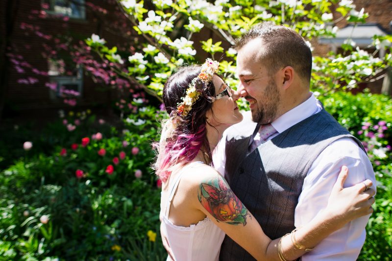 Be swept away by this nature-loving secret elopement in Annapolis