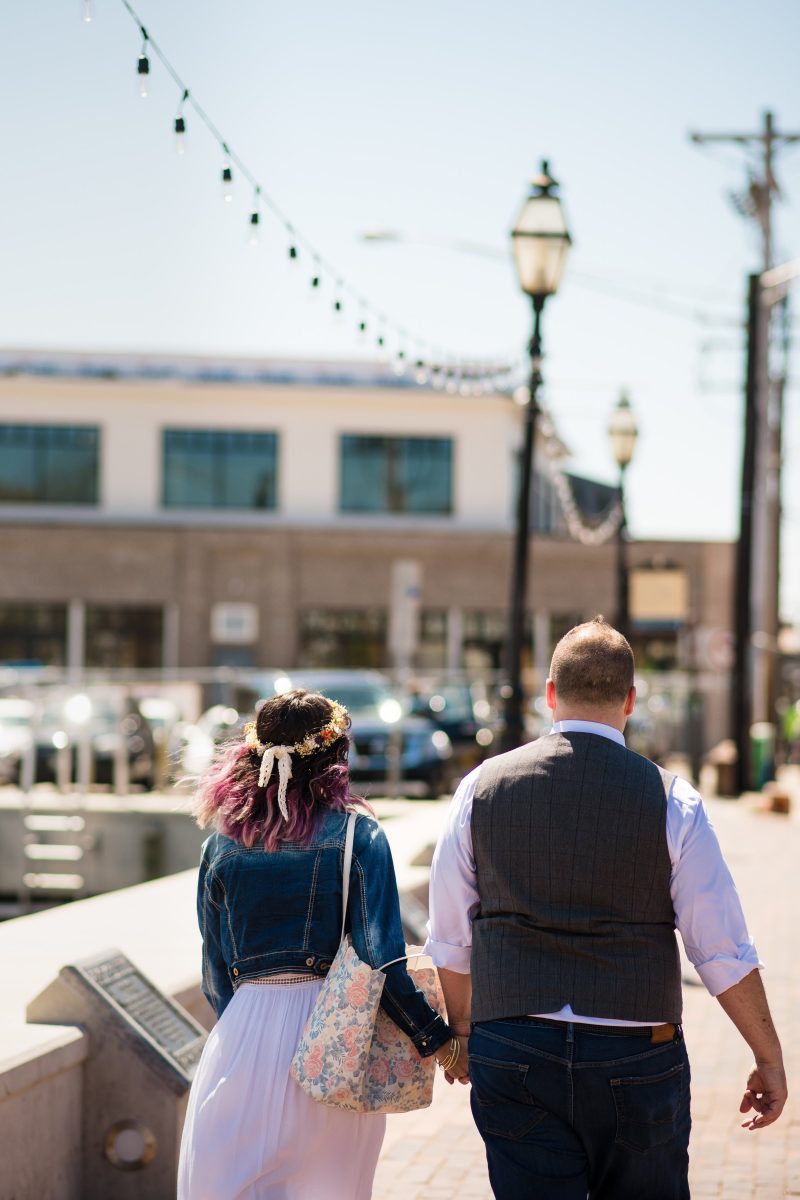 Be swept away by this nature-loving secret elopement in Annapolis