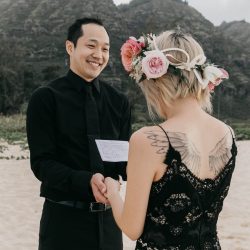 tam hq 23 - NYC to Hawaii: this pair self-united at their elopement in Oahu NYC to Hawaii: this pair self-united at their elopement in Oahu
