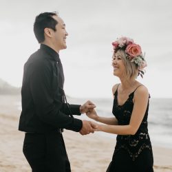 tam hq 76 - NYC to Hawaii: this pair self-united at their elopement in Oahu NYC to Hawaii: this pair self-united at their Hawaiian elopement
