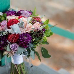 Turtles! Brunch! Dogs in ties! This rainbow lesbian wedding is all about furever love