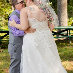 Turtles! Brunch! Dogs in ties! This rainbow lesbian wedding is all about furever love