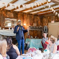 Turtles! Brunch! Dogs in ties! This rainbow lesbian wedding is all about furever love