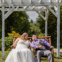 Turtles! Brunch! Dogs in ties! This rainbow lesbian wedding is all about furever love