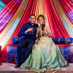 A totally luxe New Jersey Indian wedding that took our breath away