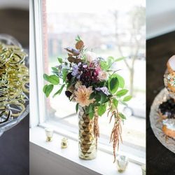 Champagne wishes & flower crown dreams at this Thursday evening dinner party wedding