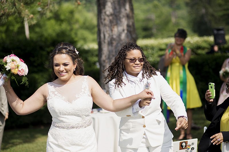 Bookworms and gamer girls marry in style in New York