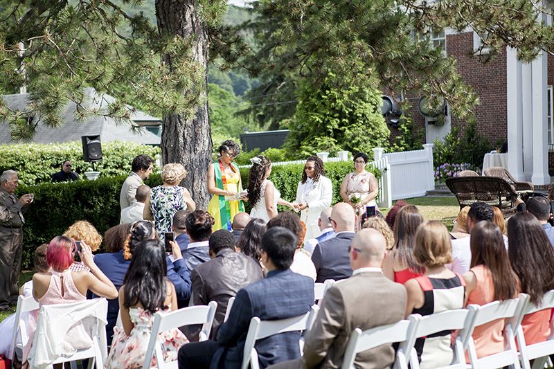 Bookworms and gamer girls marry in style in New York