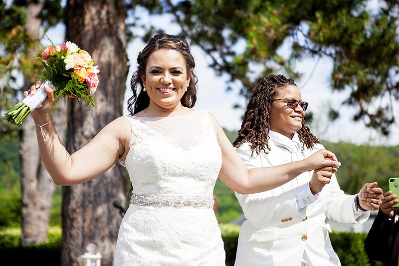 Bookworms and gamer girls marry in style in New York