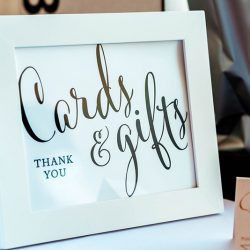You'll need to fan yourself from the pink suit & striped dress at this romantic brunch wedding