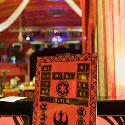 Salter Mason DragonStudio Mason009 big - This May the Fourth wedding had dancing storm troopers, original art, & a killer black dress This May the Fourth wedding had dancing storm troopers, original art, & a killer black dress