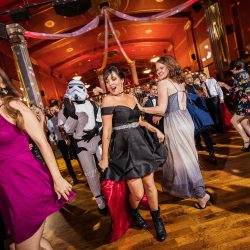 Salter Mason DragonStudio Mason486 big - This May the Fourth wedding had dancing storm troopers, original art, & a killer black dress This May the Fourth wedding had dancing storm troopers, original art, & a killer black dress