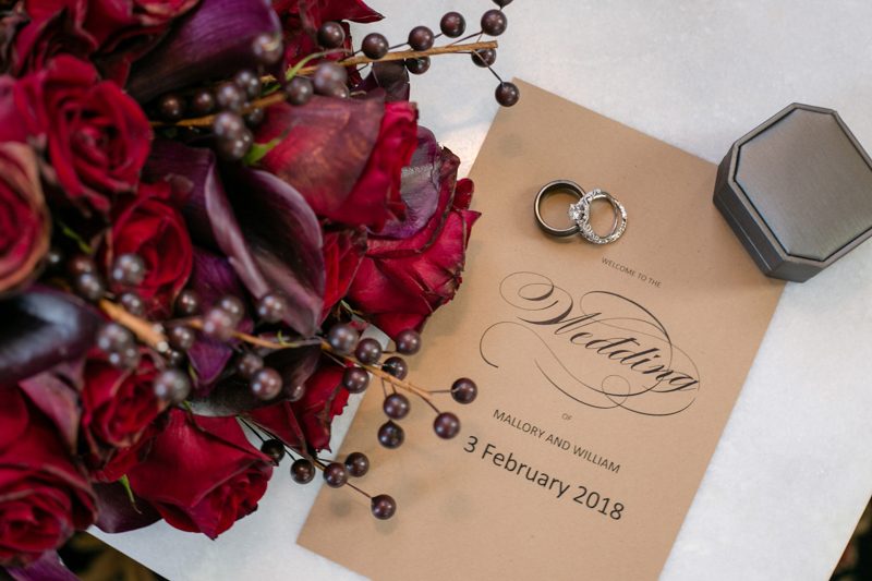 A Biltmore Estate library-inspired wedding with lots of BATMAN