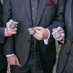 A Biltmore Estate library-inspired wedding with lots of BATMAN