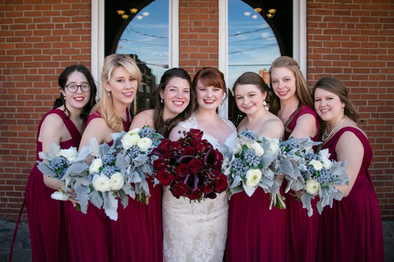 A Biltmore Estate library-inspired wedding with lots of BATMAN