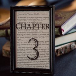 A Biltmore Estate library-inspired wedding with lots of BATMAN