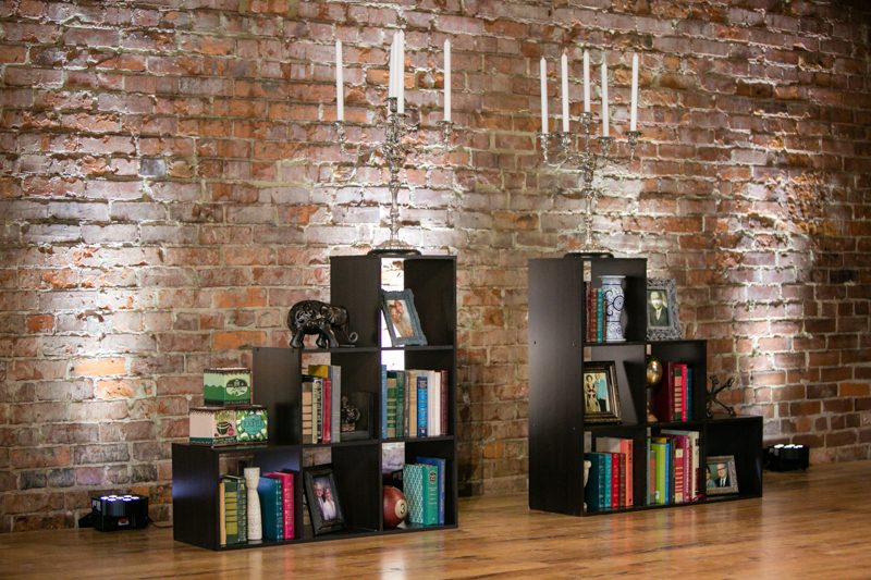 A Biltmore Estate library-inspired wedding with lots of BATMAN