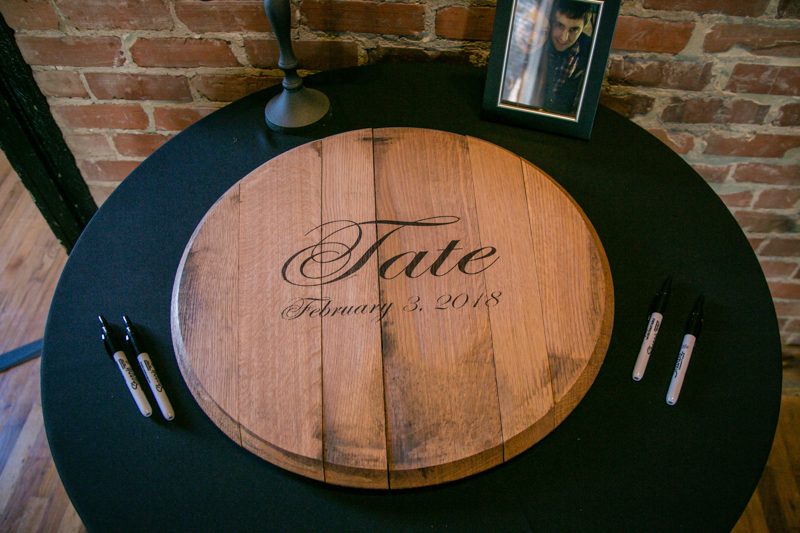 A Biltmore Estate library-inspired wedding with lots of BATMAN