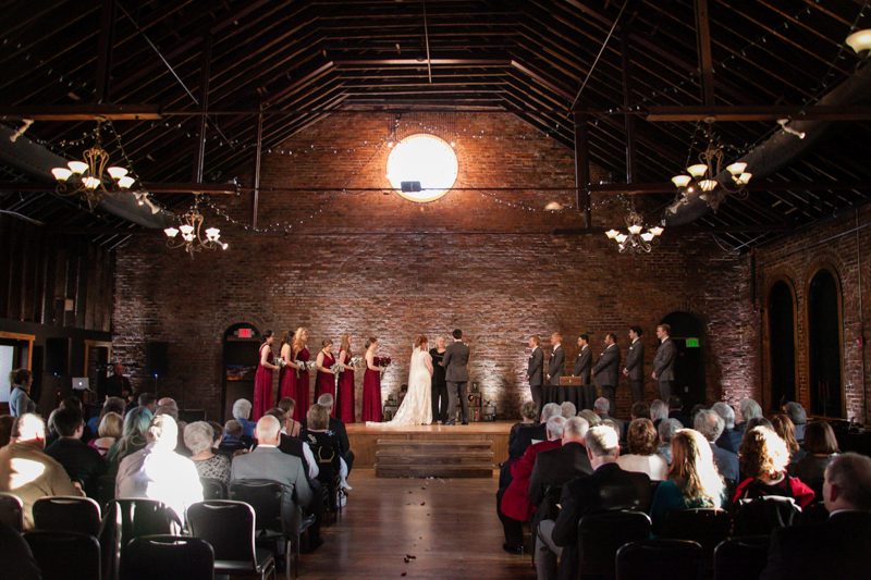 A Biltmore Estate library-inspired wedding with lots of BATMAN