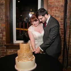 A Biltmore Estate library-inspired wedding with lots of BATMAN
