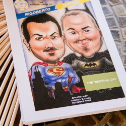 06 Creativo MarcusRigo - Heroes in love: a comic book themed microwedding in Chicago 06 Creativo MarcusRigo